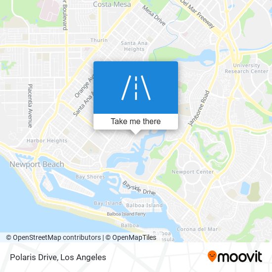 Polaris Drive map