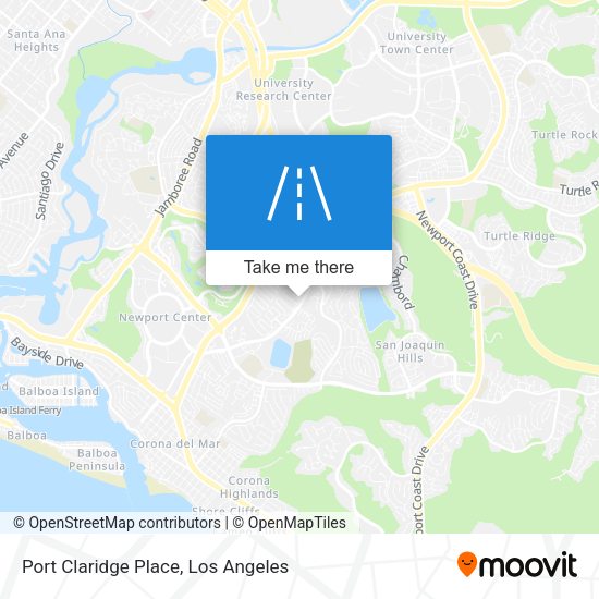 Port Claridge Place map