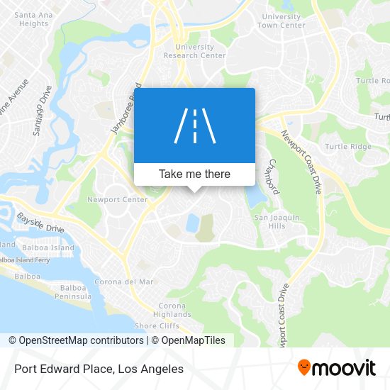 Port Edward Place map