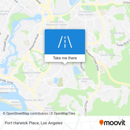 Port Harwick Place map