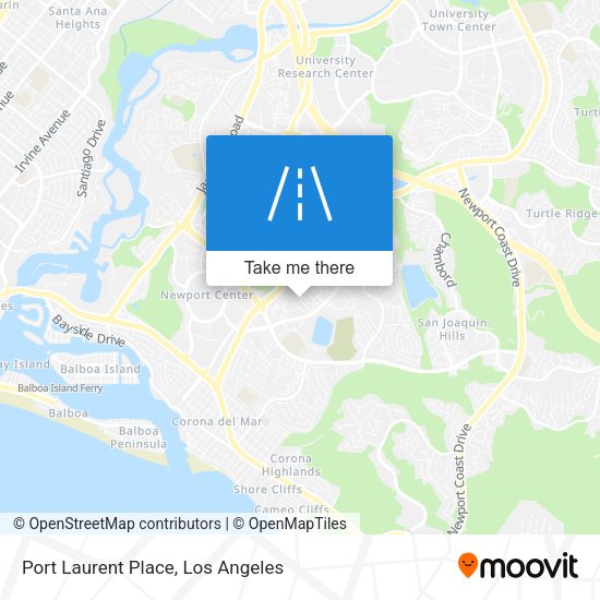 Mapa de Port Laurent Place