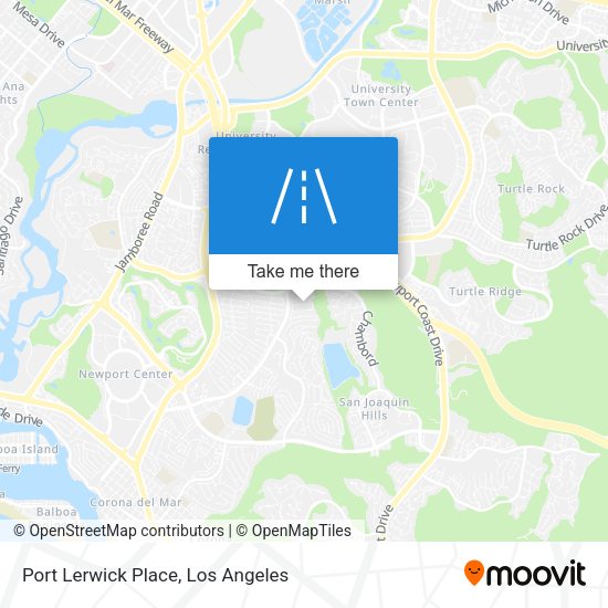 Port Lerwick Place map