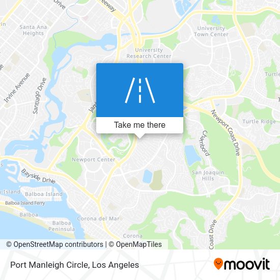 Port Manleigh Circle map