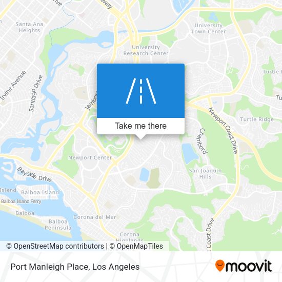 Port Manleigh Place map