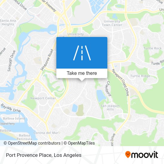 Port Provence Place map