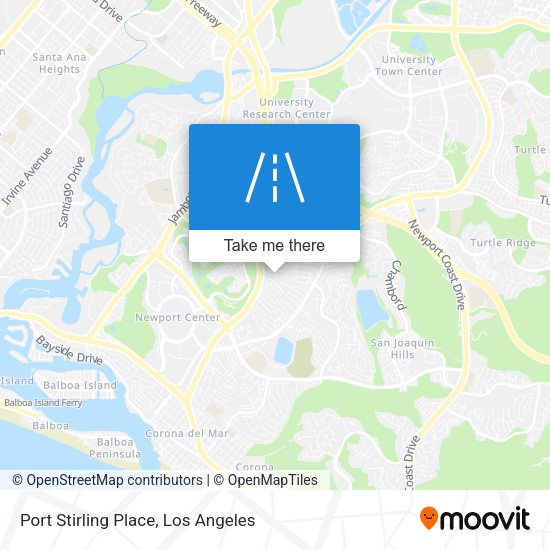 Port Stirling Place map