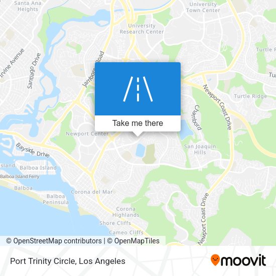 Mapa de Port Trinity Circle