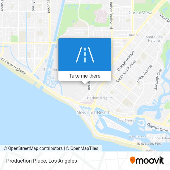 Production Place map