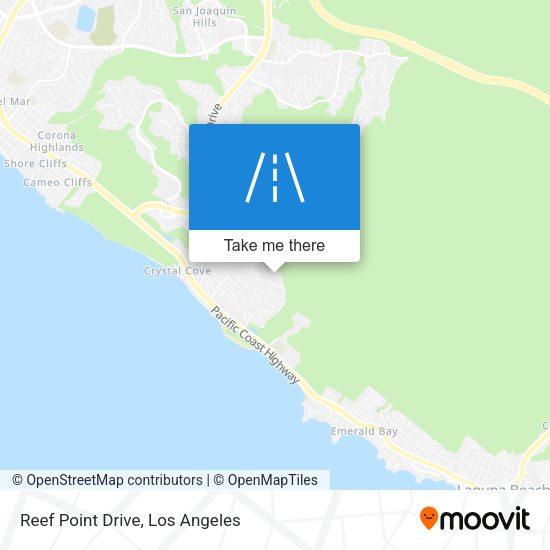 Mapa de Reef Point Drive