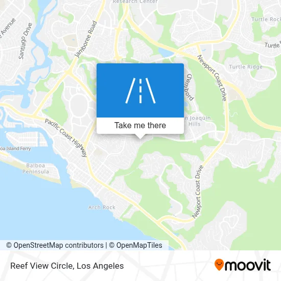 Reef View Circle map