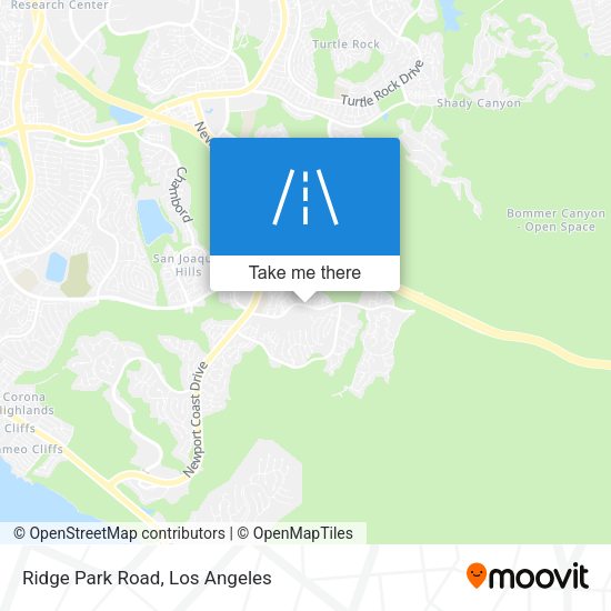 Mapa de Ridge Park Road