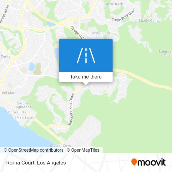 Mapa de Roma Court
