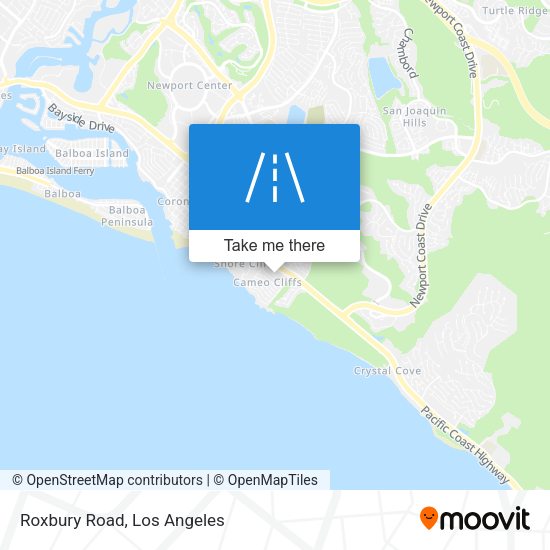Mapa de Roxbury Road
