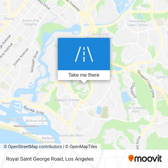Royal Saint George Road map