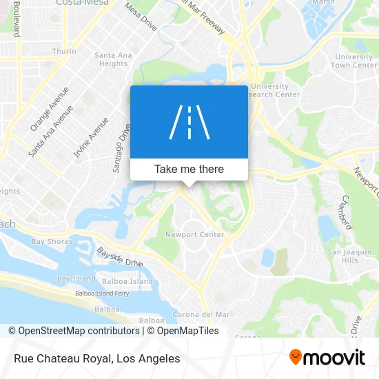 Rue Chateau Royal map