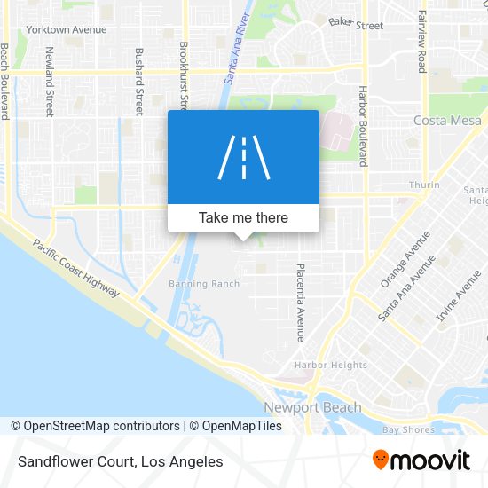 Sandflower Court map
