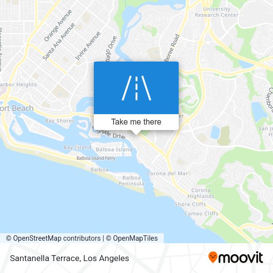 Santanella Terrace map