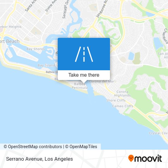 Mapa de Serrano Avenue