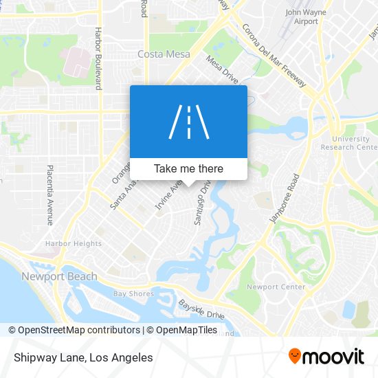 Mapa de Shipway Lane
