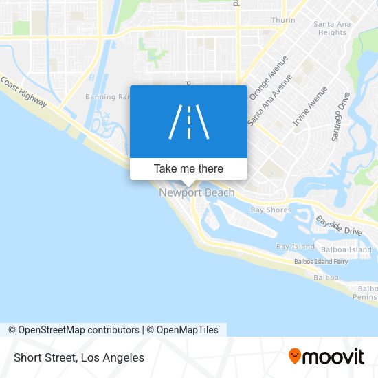 Short Street map