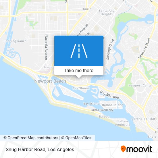 Mapa de Snug Harbor Road