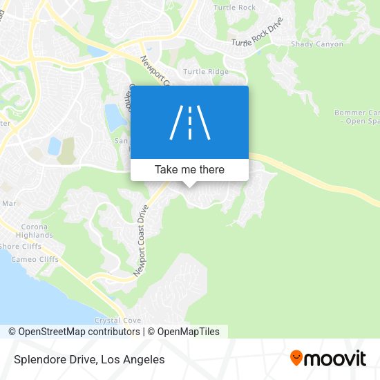 Mapa de Splendore Drive