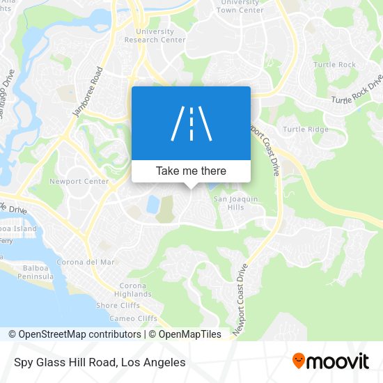 Mapa de Spy Glass Hill Road