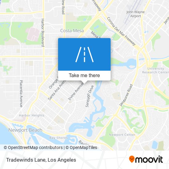 Tradewinds Lane map