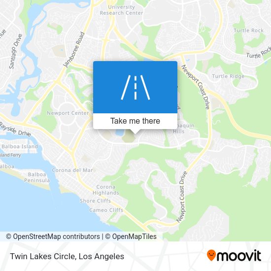 Mapa de Twin Lakes Circle