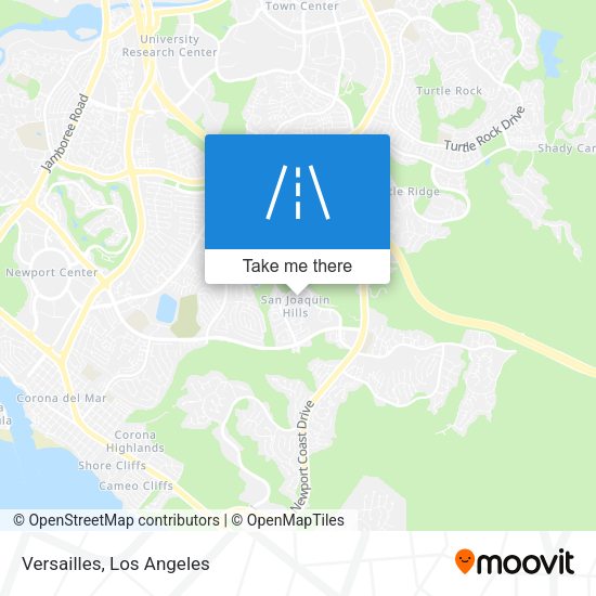 Mapa de Versailles