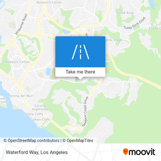 Mapa de Waterford Way