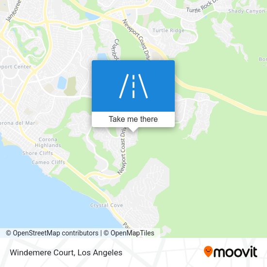 Mapa de Windemere Court