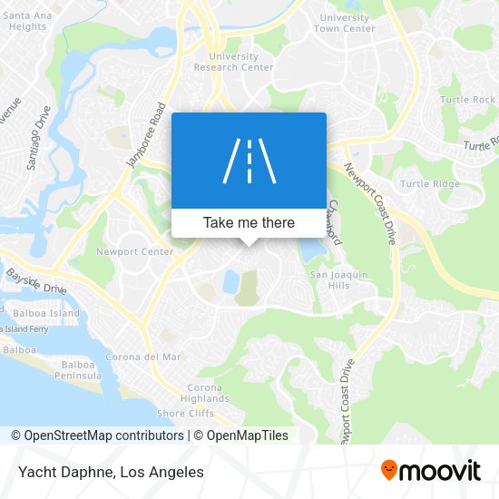 Mapa de Yacht Daphne