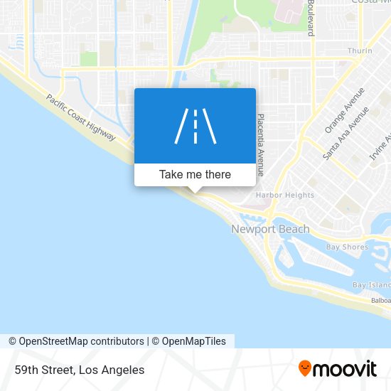 Mapa de 59th Street