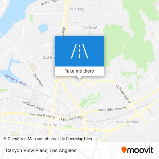Mapa de Canyon View Place