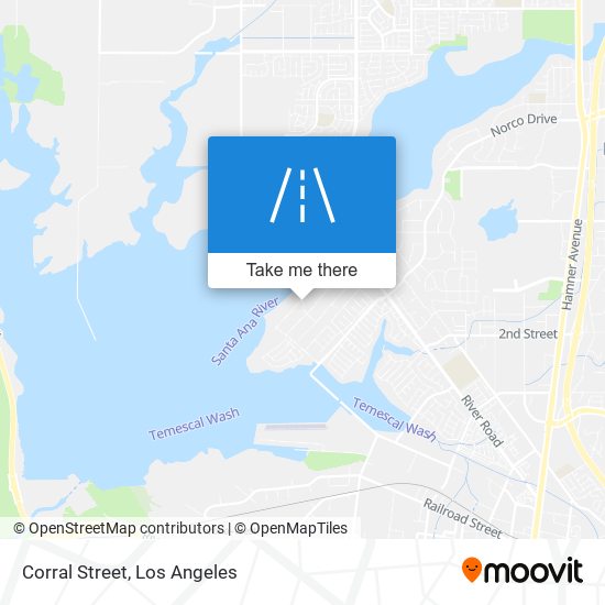 Mapa de Corral Street