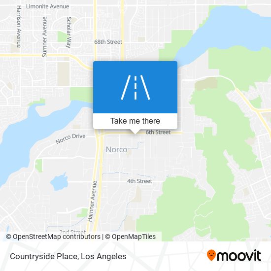 Countryside Place map