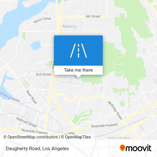 Mapa de Daugherty Road