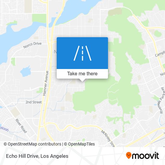 Echo Hill Drive map