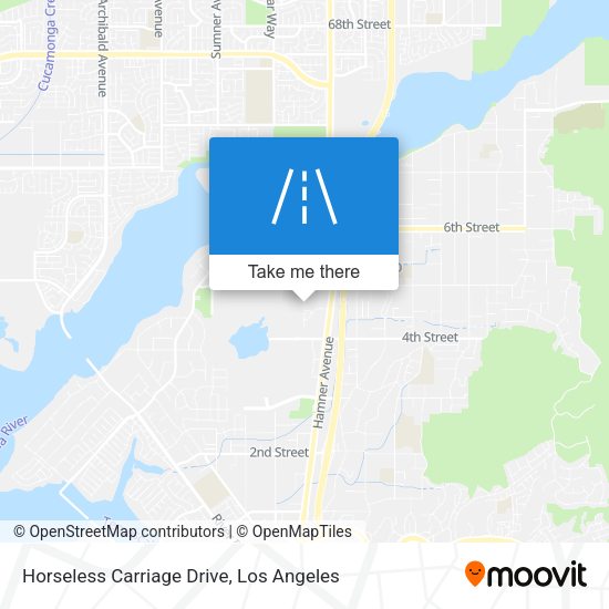 Mapa de Horseless Carriage Drive
