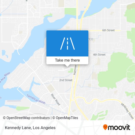 Mapa de Kennedy Lane
