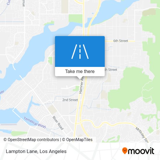 Mapa de Lampton Lane