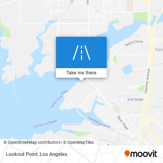 Mapa de Lookout Point
