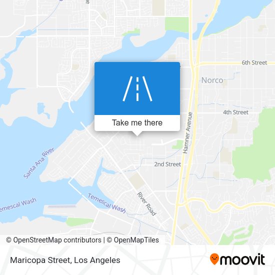 Maricopa Street map