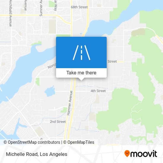 Mapa de Michelle Road