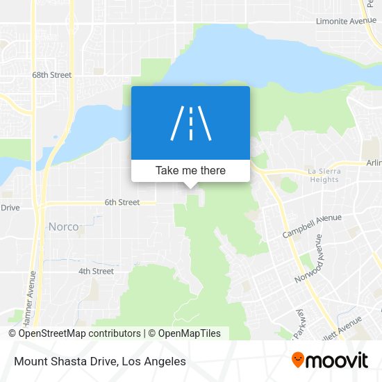 Mapa de Mount Shasta Drive