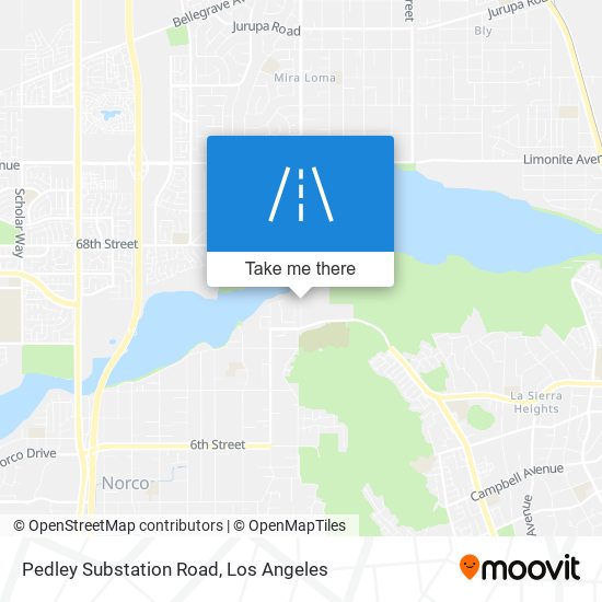 Mapa de Pedley Substation Road