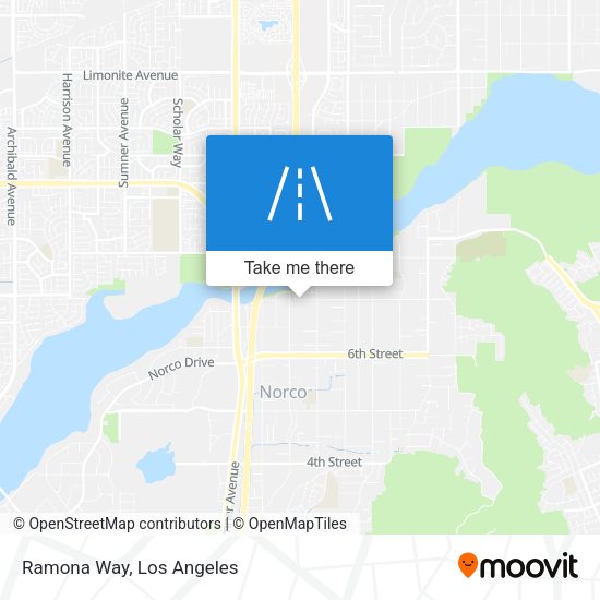 Mapa de Ramona Way