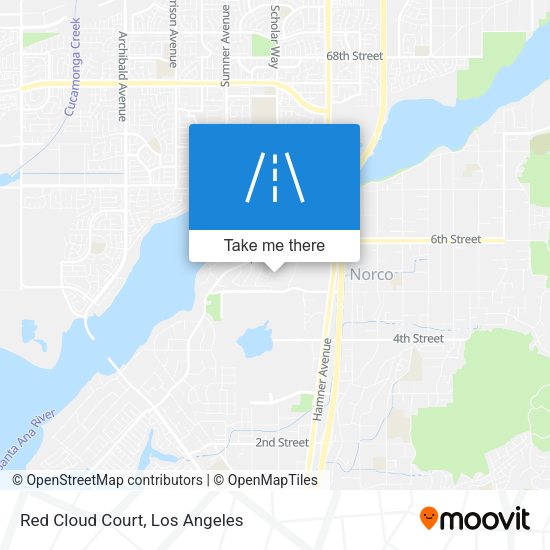 Mapa de Red Cloud Court