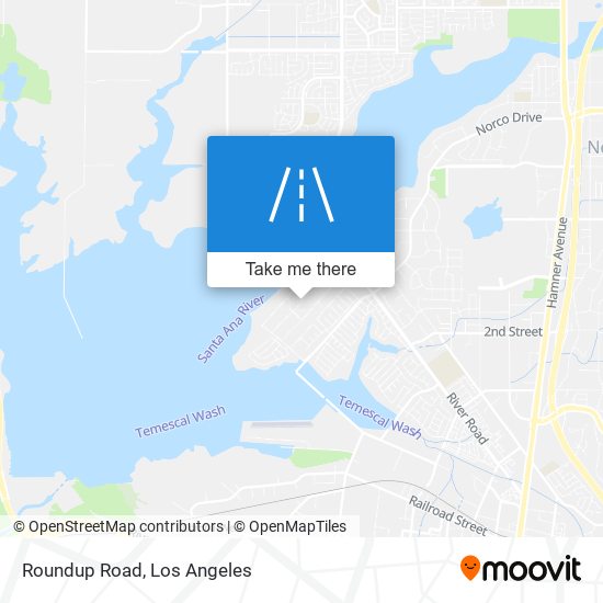 Mapa de Roundup Road